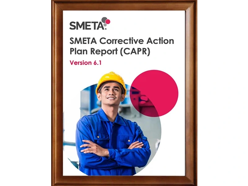 SMETA Corrective Action Plan Report (CAPR)