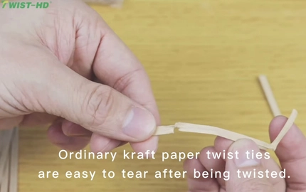 Paper Twist Ties For Industrial/Home