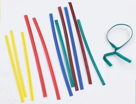 plastic coated wire twist ties